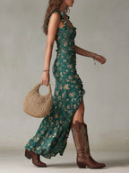 Elizabeth | Elegante look retro largo