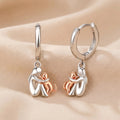 Blanca™ | Pendientes de mujer y de gato