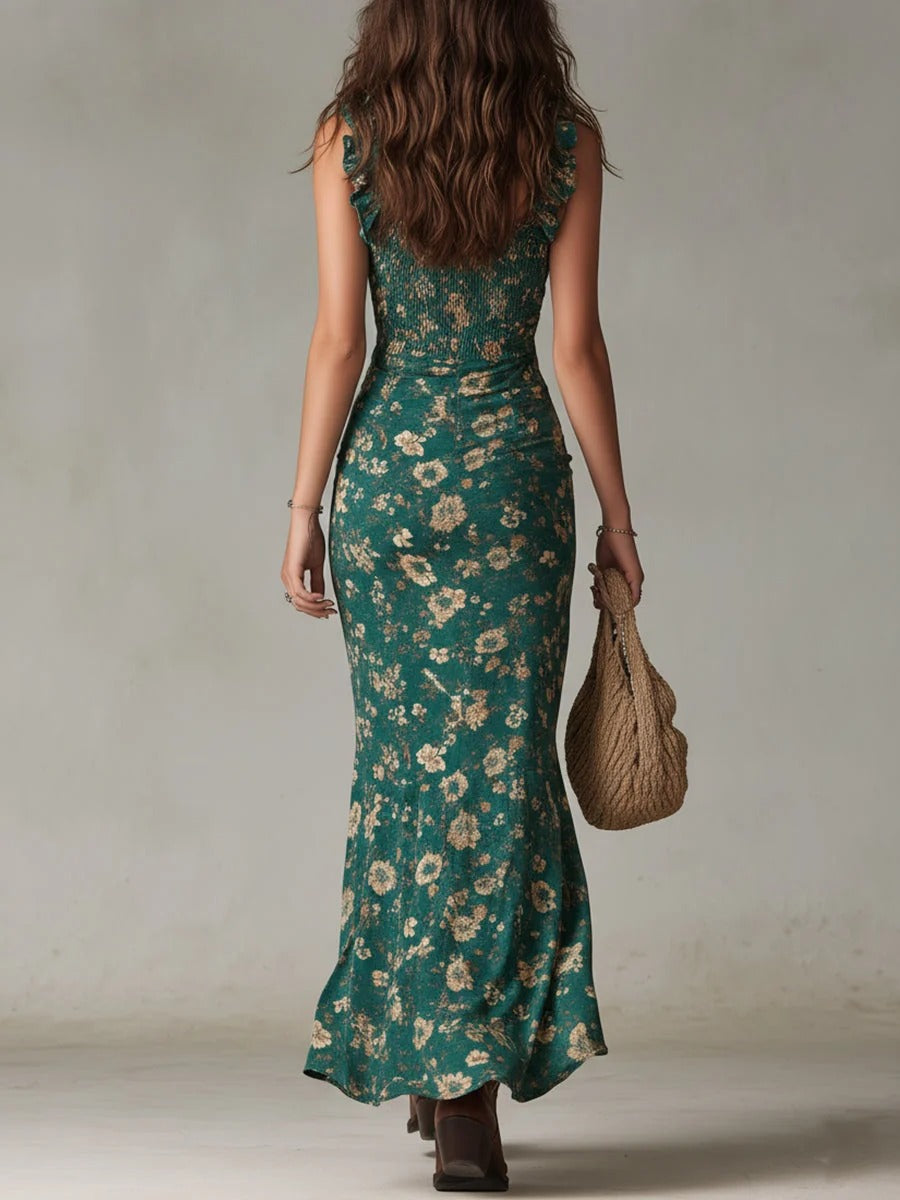 Elizabeth | Elegante look retro largo