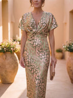 Antonella | Elegante vestido de tejido ligero y fluido