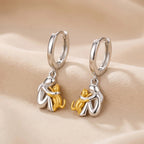 Blanca™ | Pendientes de mujer y de gato