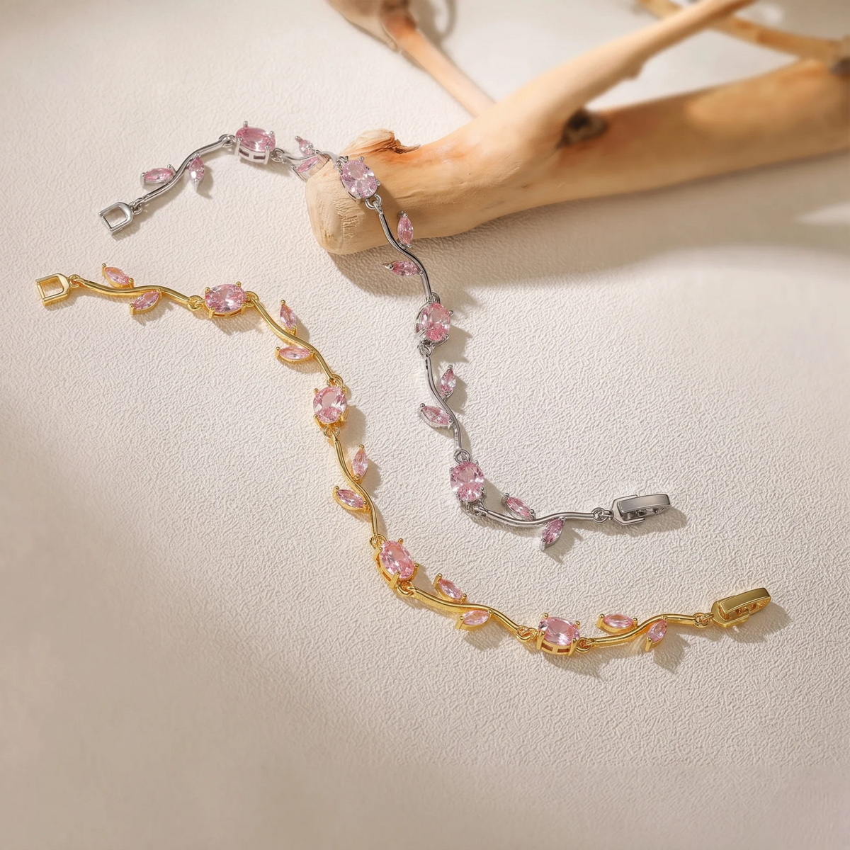 Blanca™ | Pulsera Aura Tulipán
